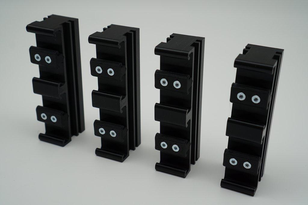Foto 3D gedruckte Stromschienenhalterungen - Ersatzteile