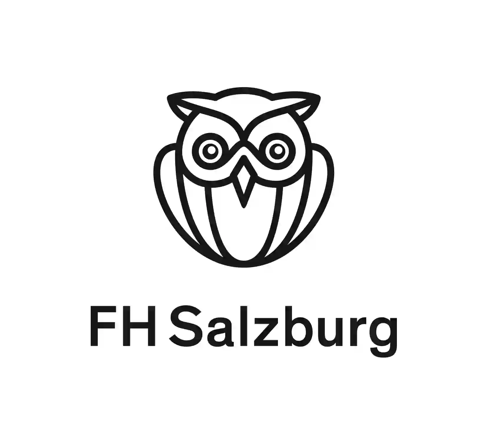 Fachhochschule Salzburg logo.